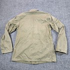 Vintage East German Strichtarn Raindrop Camo Field Jacket 48 Cotton Canvas