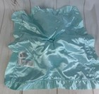 Carter s Plush Pink Mouse Floral Satin Aqua Mint  Security Baby Girl Blanket