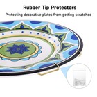 10 Pcs Plate Hangers 10 Inch Invisible Brass Wall Hooks Decorative Display