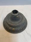 Vintage Antique Ceiling Mounted Light Fixture Metal Trim Ring 6  Diameter