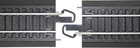 Bachmann Trains - Snap-fit E-z Track 9    Straight Track - Bulk  50 Pcs  - Steel A