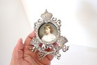 Antique Solid Sterling Silver Miniature Picture Frame Howard   Co  Ny Rare