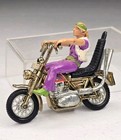 Clean  Britains Beeza Motorcycle Chopper Rev72k Vintage 70s Original W  Rider