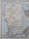 New Zealand Western Australia Tasmania Auckland 1889 Petermann Detailed Map