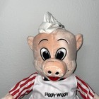 Piggly Wiggly Mr   Pig Plush Stuffed Animal Apron 21   