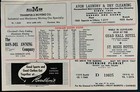 1952-53 Cleveland Arena Ahl Hockey Program Barons Vs Hershey Bears Johnny Bower 