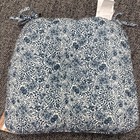 Nwt The Pioneer Woman Chair Cushion Flea Market Quilted Reversible