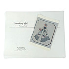 Gay Ann Rogers  strawberry Girl  Needlepoint Pattern Chart Instructions   Rare 