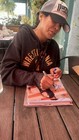 Alexis Amore Signed Model 16x20 Poster Photo -proof- -cert-  a0013 