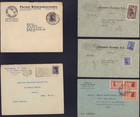 Uruguay 1930-1950s Lot Of 10 Covers To Us