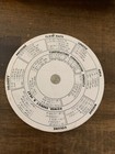 Vtg  Japan Concise Circular Slide Rule No 28n Micro Switch Honeywell Advert