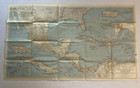 National Geographic Map Of Mexico central America west Indies Dec 1939 41 X 24   