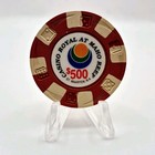 Casino Royale Maho Reef St Maarten  500 Casino Chip Cg180498  unc