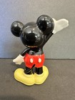 Walt Disney Ceramic Mickey Mouse Figurine Made In Japan Vintage