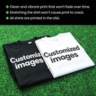 Personalized Custom T-shirt Printing With Your Photo  Text  Logo  Anything New