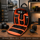 Camera Backpack Shoulder Bag Case For Canon Nikon Sony Dslr Digital Waterproof