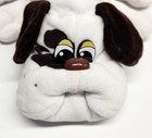 Vintage 1985 Tonka Pound Puppy Puppies Dog Plush Large 18  White Brown Spots