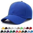 Plain Blank Solid Adjustable Baseball Cap Hats