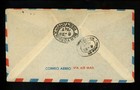 Postal History Mexico  826-827 c167-c169 Registered Air Mail 1947 New York Ny