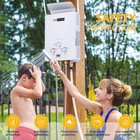 Portable Propane Tankless Hot Water Heater 6l Outdoor Rv Shower Camping Boiler