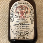 Vintage Bottle Cork Label Levi Garrett Tobacco Scotch Rappee Snuff Philadelphia