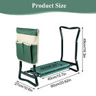 Foldable Garden Kneeler Kneeling Bench Stool Soft Cushion Seat Pad   Tool Pouch