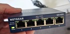 Netgear Gs105 V5 Prosafe 5 Port Gigabit Switch With Power Adapter Free Shipping