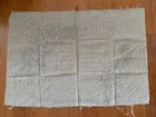 Vintage Sultana Floral Rug Hooking Pattern On Linen 24   x 36   