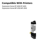 2 Pack 232xl Black Ink Cartridge For Epson Xp-4200 Xp-4205 Wf-2950 Wf-2930 Ink