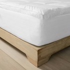 Casaluna Mattress Pad Cotton High Loft Water-repellent Oeko-tex Certified  Queen
