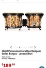 Meinl Free Ride Series Bongo Set Safe   Sound Rim Fwb190lb 6 34    8  Leopard