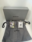 Balenciaga  i Love Dogs  Clear Acrylic Keychain charm W  Silver Clasp