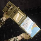 1pc Waterproof Map Storage Case Tactical Organizer Suitable For Camping   Hiking