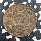 1862 Nova Scotia Large Cent Lot jm1794 Nice  Key Date 