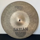 Vintage Sabian Aa Bright Crash Cymbal 16 Inch
