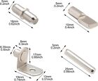 104 Pcs Shelf Pegs Kit  Upgraded Shelf Pins 4 Styles  5mm   1 4inch Nickel Shelf