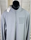 Adidas Primegreen Pocket 1 4 Zip Grey Golf Pullover Gu5098 - Men   s Xl - Nwt   75