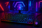 Rgb Gaming Keyboard Wired Led Backlit - Keyboard Mouse Combo - Floating Key