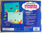 Scholastic  Numbers   Counting Learning Mats  For Pk-1  Ages 4-6  Factory Sealed