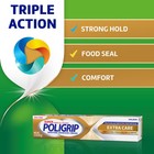 Extra Care Denture Adhesive Cream  Flavor-free  Zinc-free - 2 2 Oz  4 Pack 