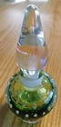 Maurano Green   Clear Glass Perfume Bottle With Stopper