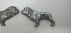 Vintage Oem Mack Truck Chrome Bulldog Emblem Pair Left   Right 27ru246 27ru247