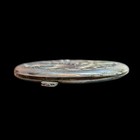 Birks Etched Sterling Silver Hand Compact   Mirror