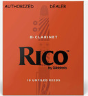 10 Pack Rico Bb Clarinet Reeds Strength 2 5  Rca1025 - New   Factory Sealed