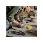 23pcs Clay Sculpting Tools Set Pottery Ceramic Polymer Modeling Kit Supplies