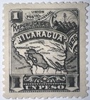 Travelstamps  1896 Nicaragua Stamps Sc 89- Map Of Nicaragua  Mint Og Hinged Mogh