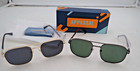 Two Pack Appassal Retro Polarized Aviator Sunglasses Womens Men Gold And Black