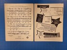Vintage 1948 Sheet Music Ain t Misbehavin Jeanne Crain You Were Meant For Me Fat