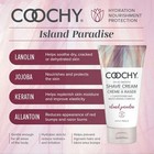 Coochy Island Paradise Rash Free Shave Cream 3 4 Fl Oz For Smooth Shaving
