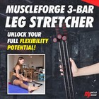 3-bar Leg Stretcher For Splits And Adductor Stretch - Legs Spreader To Over 180  